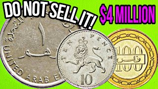 The Top 4 Rare 1 Dirham, 10 New Pence, 100 Fils Pieces Worth a Fortune! by Coins Value Information 2,064 views 2 weeks ago 9 minutes, 42 seconds