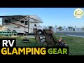 RV Glamping Essentials for Newbies
