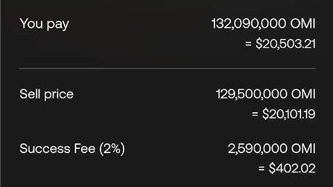 VeVe has massive 20k sale! $OMI $DEVVE $DEFX $DACAT!