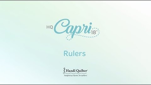 Rulers - HQ Capri