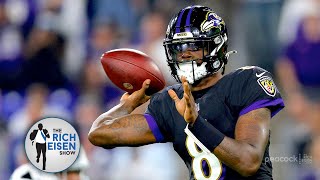 “He Was Unreal!” - Rich Eisen Makes the Case for Lamar Jackson as NFL MVP Frontrunner