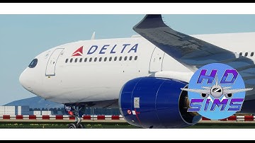 XP12.3.0 TOLISS A330-900 Neo Delta Long Haul Ops | SKBO-KATL
