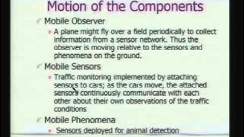 lecture 27Network Embedded System   IV Video Lecture, IIT Delhi