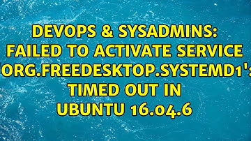 Failed to activate service 