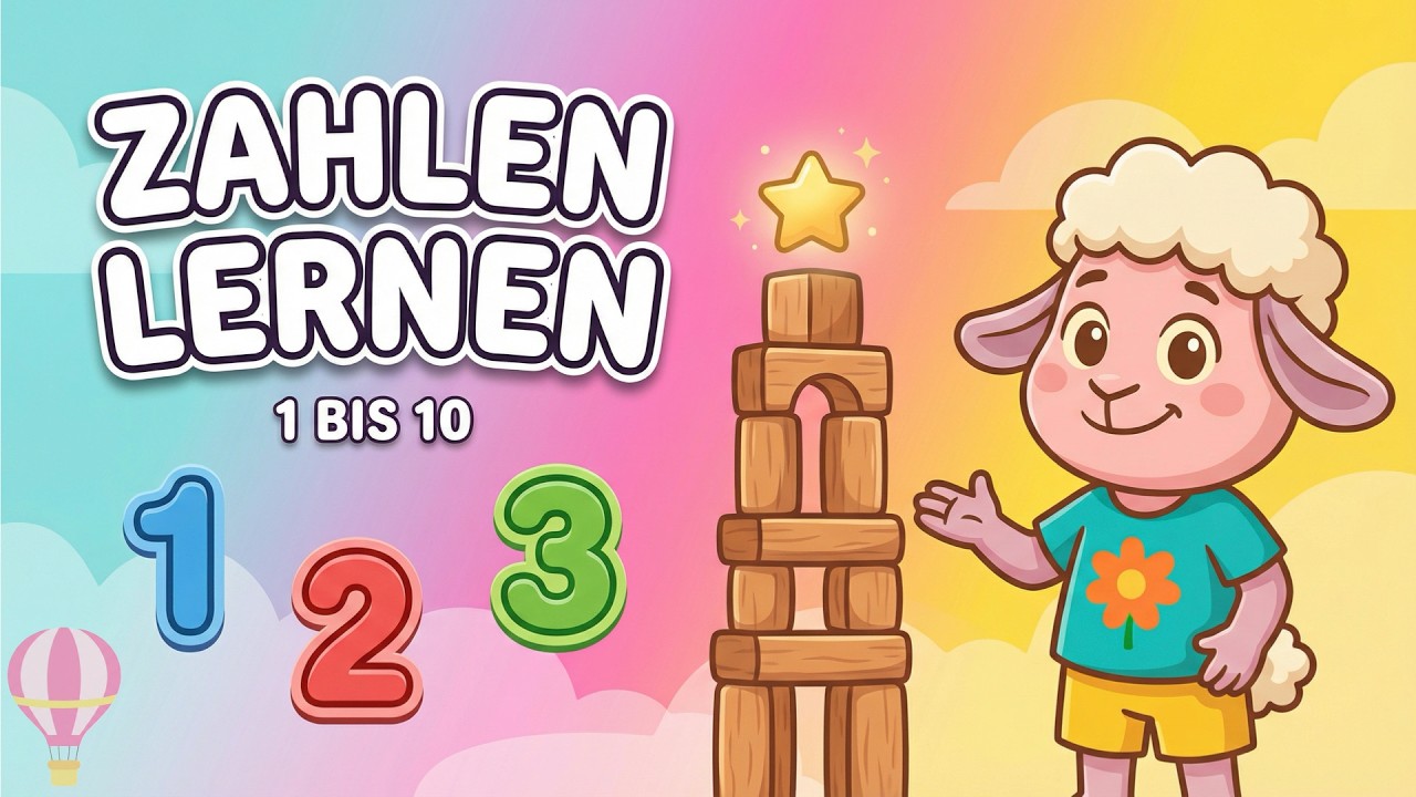 Zahlen Lernen und Zählen | LumaLoo | Lieder für Kinder | Lernvideo