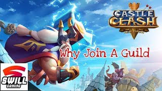 Castle Clash: New Dawn | Why Join a Guild (Android IOS) screenshot 1
