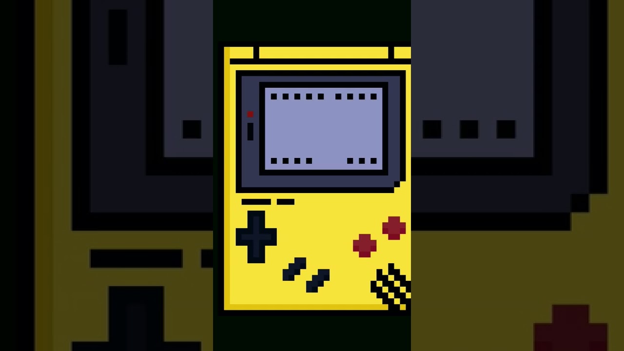 retro tech pixel art  