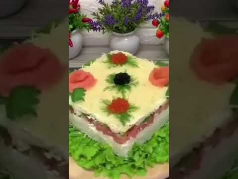 невероятно вкусный салатик ням ням #shortsvideo #shortsvideo #short #shortfoods #salat #salata