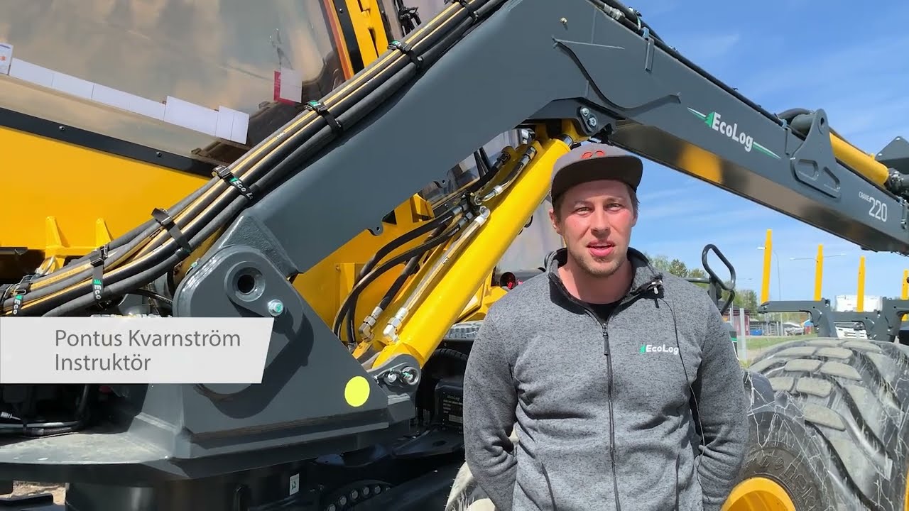 Instruktören tipsar  - anpassa kraninställningarna på din Eco Log