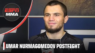 Umar Nurmagomedov says there was more pressure without Khabib in his corner | ESPN MMA