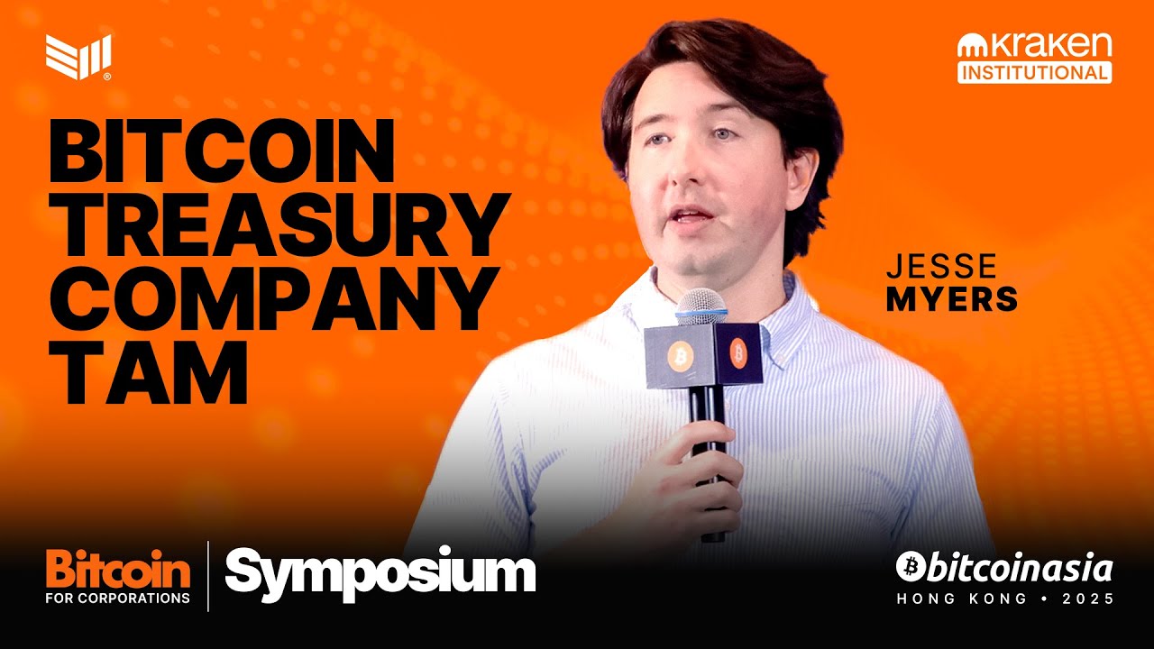 Jesse Myers: The Total Addressable Market for Bitcoin Treasury Companies