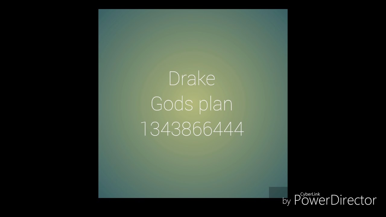 Roblox Drake Gods Plan Music Id Youtube - roblox song ids jazz