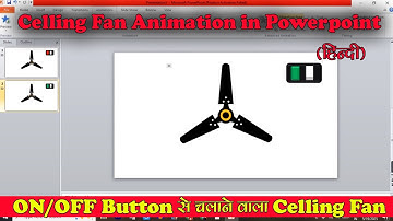Celling Fan Powerpoint Animation | Powerpoint Celling Fan Animation | Fan Powerpoint Presentation