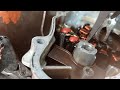 Como testar estator solto. Usei bateria de 12V e uma lâmpada para limitar corrente. Leia desc.
