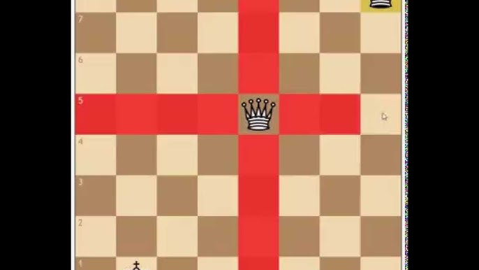 O movimento do bispo em uma partida de xadrez é em diagonal. Saindo da  posição em qual o bispo está na 
