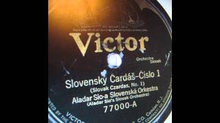 Slovenský čardáš č. 1- cigánska kapela Aladara Sioa