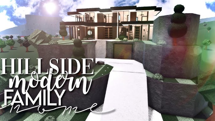 Modern Mansion exterior&layout (102k)! - - - - - #roblox #bloxburg #bl