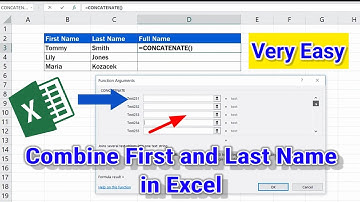 Combine First and Last Name in Excel