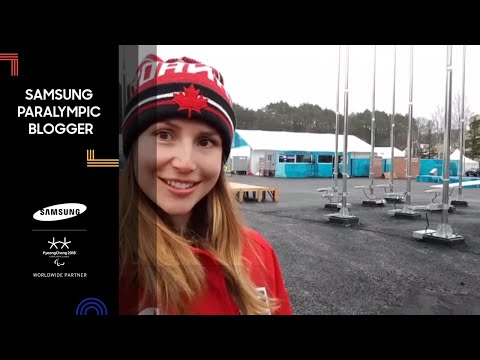 Erin Latimer | Canadian Paralympic House| Samsung Paralympic Blogger | PyeongChang 2018