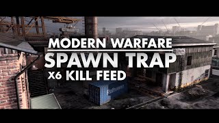 Hardcore COD Modern Warfare | Spawn Trapping on Hackney Yard!