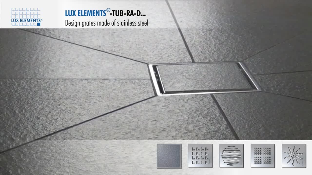 Lux Elements Product Design Grates Made Of Stainless Steel Youtube