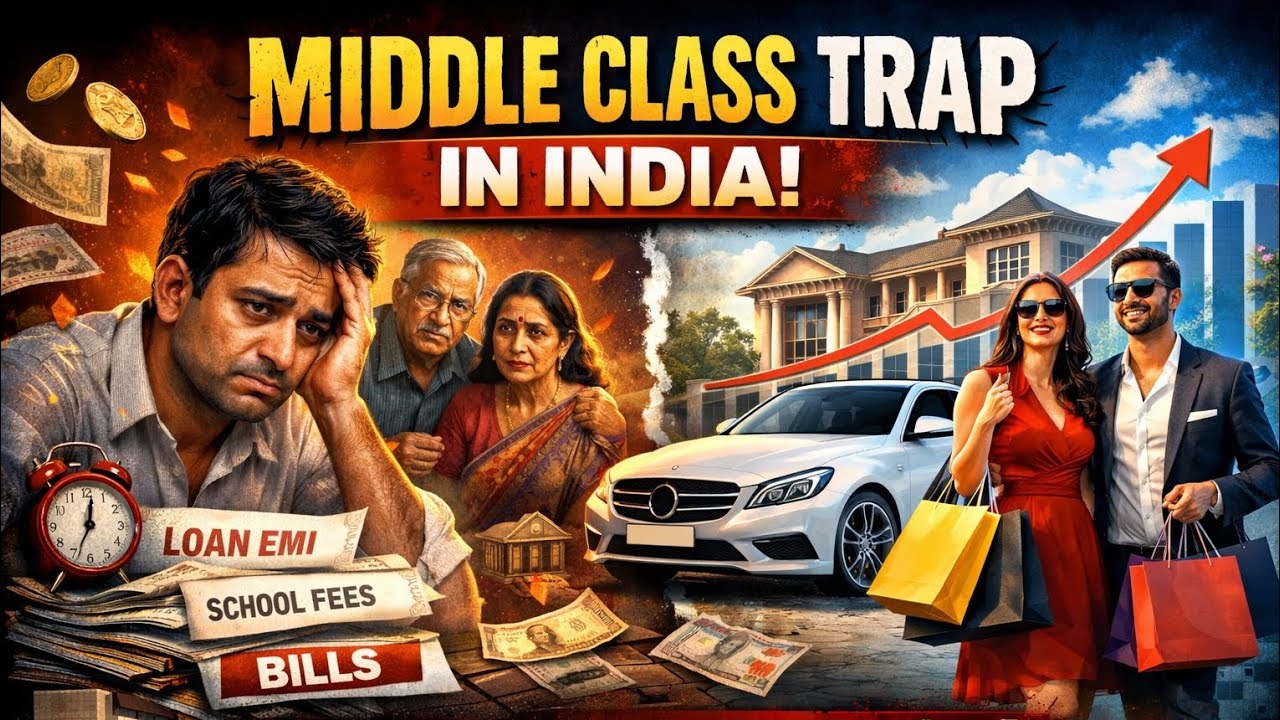 The Middle Class Trap Explained | Salary, EMI & False Security 