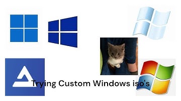 Trying Custom Windows iso