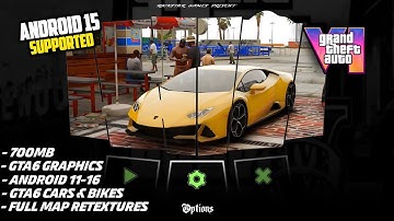 GTA6 Modpack For GTA San Andreas Android 2025 