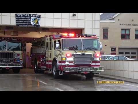 Mount Kisco FD Engine 104 + Rescue 31 + Engine 106 Responding