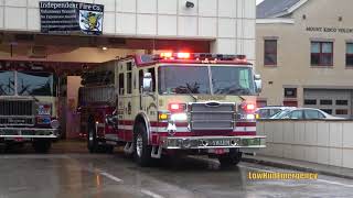 Mount Kisco FD Engine 104 Rescue 31 Engine 106 Responding