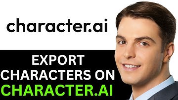 HOW TO EXPORT CHARACTERS ON CHARACTER AI 2025! (FULL GUIDE)