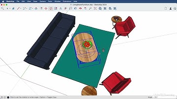 256   Object rotation in SketchUp