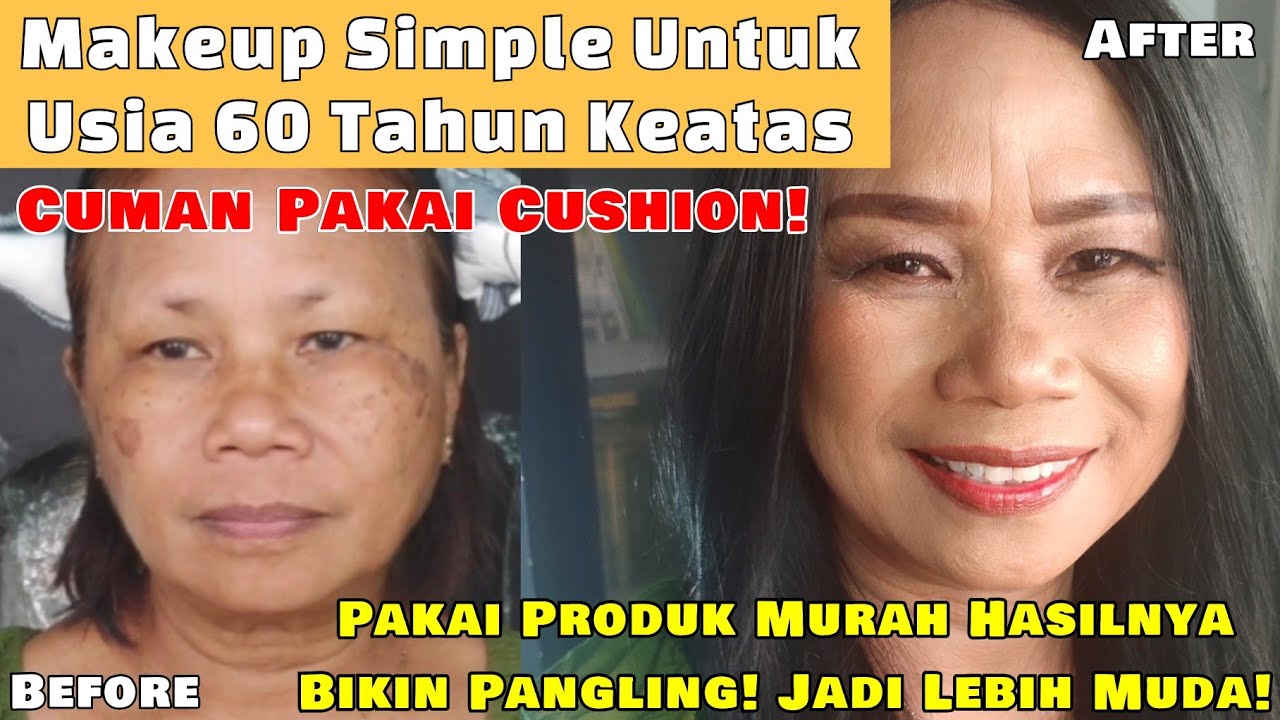 Urutan Pemakaian Skincare Dan Makeup Untuk Usia 60 Tahun Keatas❗
