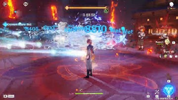 Childe casually making rain (c0, Stringless R5).