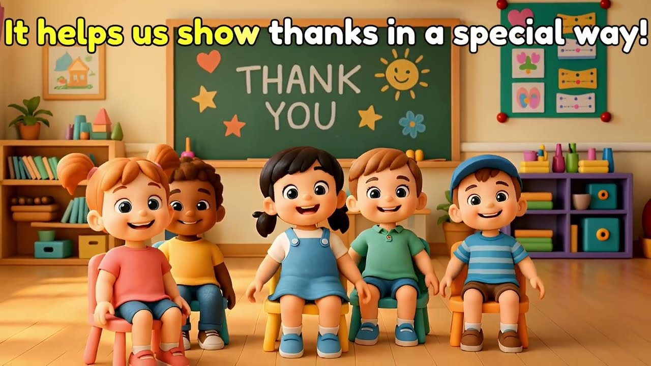 Why Should We Say Thank You? | 3D Kids Song & Animation | Musipop Kids
