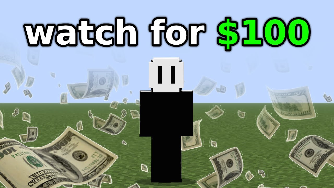 I will pay you $100 to watch this video