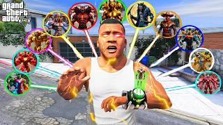 Franklin Upgrades Into EVERY WOLF To Save Avengers Using a Magical Watch in GTA 5! screenshot 1