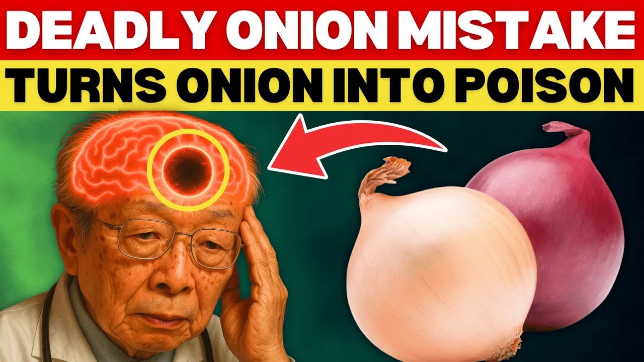Japan's Oldest Doctor: Onion Secret for Seniors: Never Cook Onion With These Three Foods