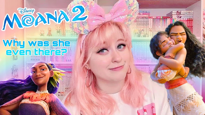 Moana 2 Is Disappointing....