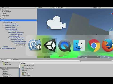 Unity 2017 - Character gear and weapon use : Equipping the weapon (part 1)