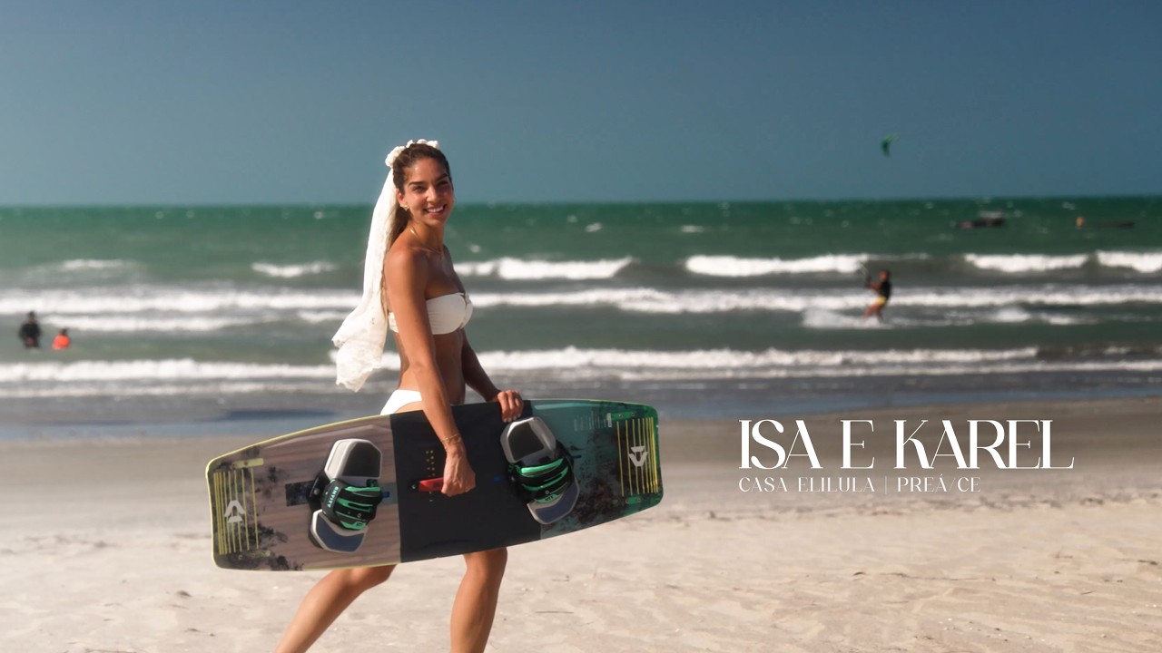 Kitesurf Wedding na Praia do Preá: Isa & Karel | Blue Films