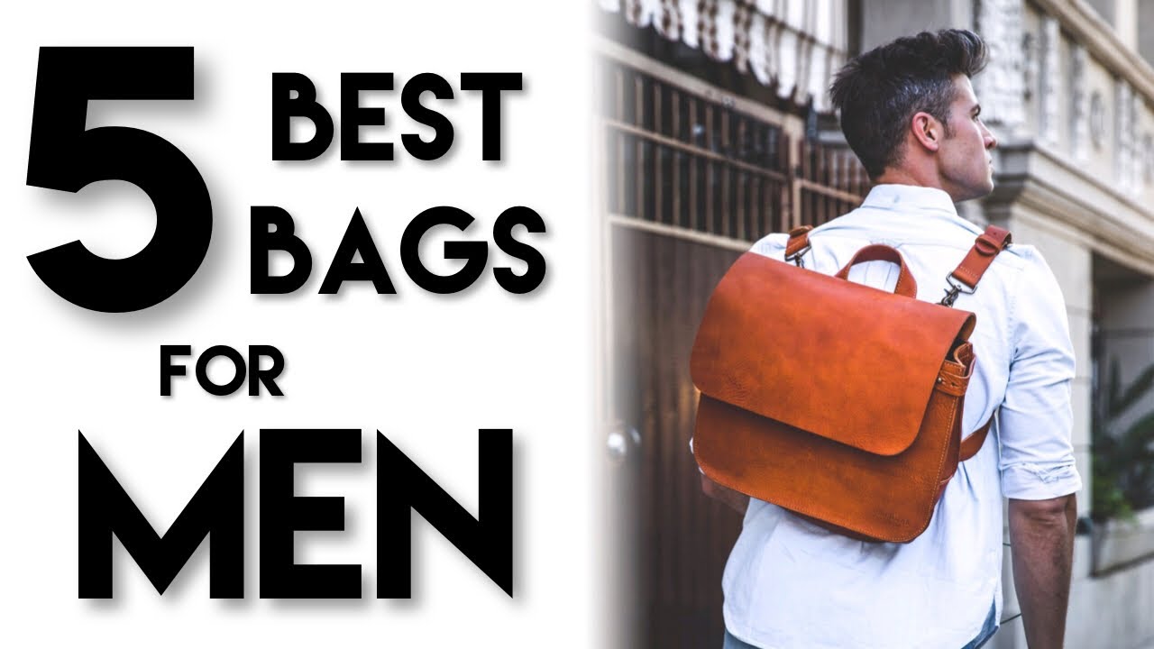 5 BEST BAGS FOR MEN | Mens Bags You NEED | Parker York Smith - YouTube