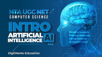 Artificial intelligence 01 Introduction To AI | NTA UGC NET Computer Science