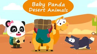 Baby Panda Desert Adventure - Become a Reliable Protector of Desert Animals! | BabyBus Games screenshot 4