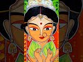 Madhubani painting for beginners traditional  bengali bride painting shorts