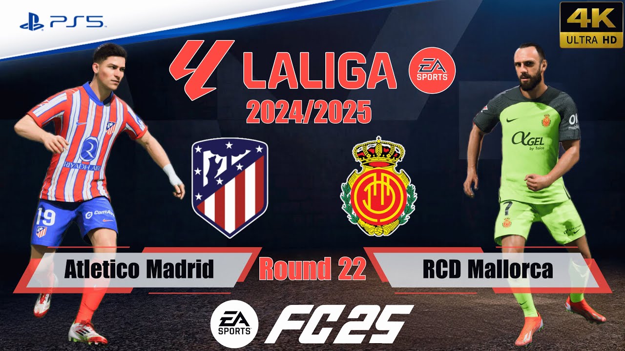 FC 25 - Atletico Madrid vs. RCD Mallorca | La Liga 24/25 | Full Match ...