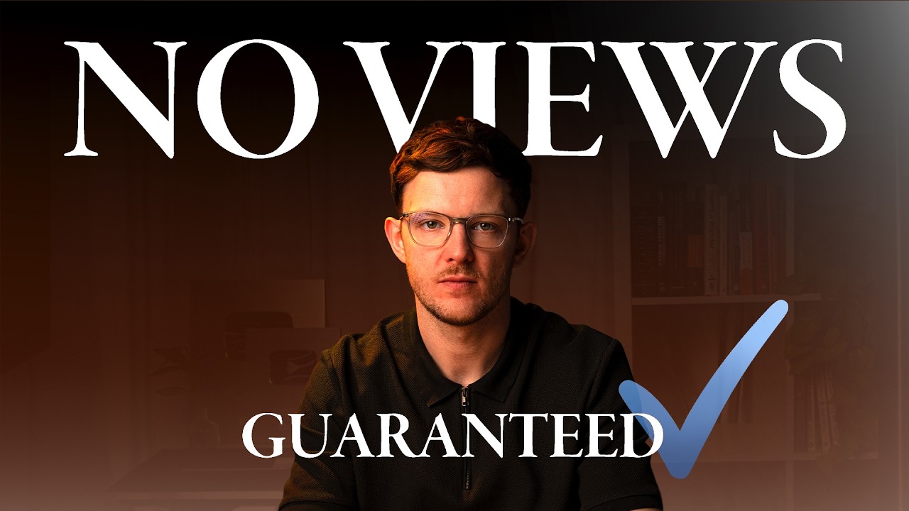 How to generate no views on YouTube, ever