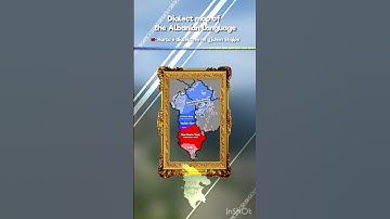 Dialect map of the Albanian Language #mapping #europe #map #mapper #geography #gjuhashqipe  #albania