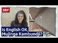 Mujinga Kambundji, how is your English? | Die Prüfung | SRF Kids – Kindervideos