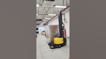 How To Use ZS-YPWM1 Automatic Mobile Pallet Wrapping Robot Film Stretch Wrapper